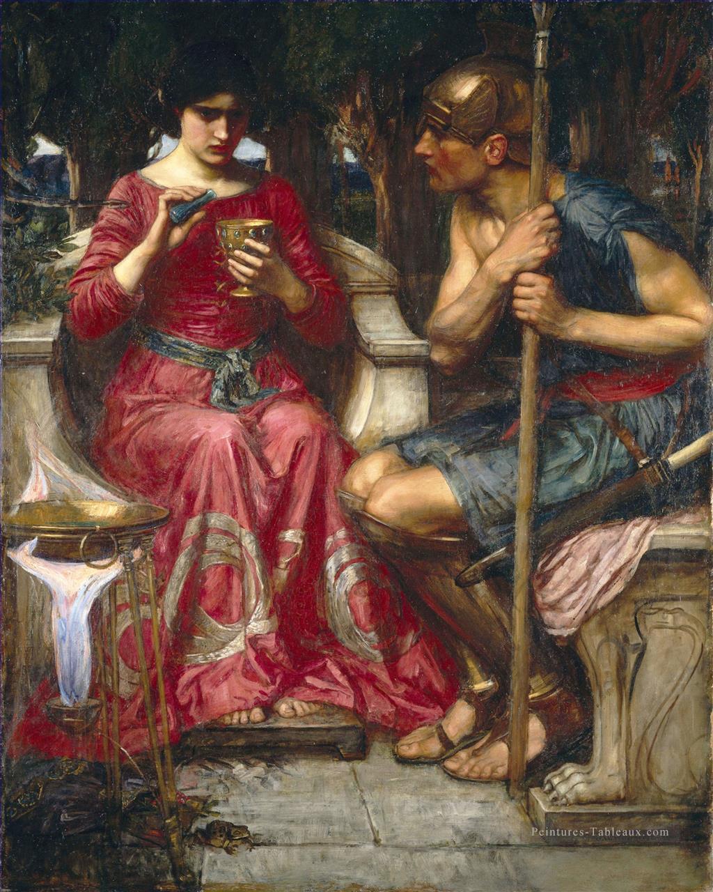 Jason et medea FR femme grecque John William Waterhouse Peintures à l'huile